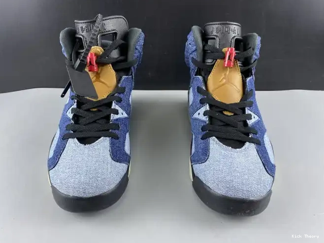 Kick Theory Jordan Washed Air CT5350-401 6 Denim 0622